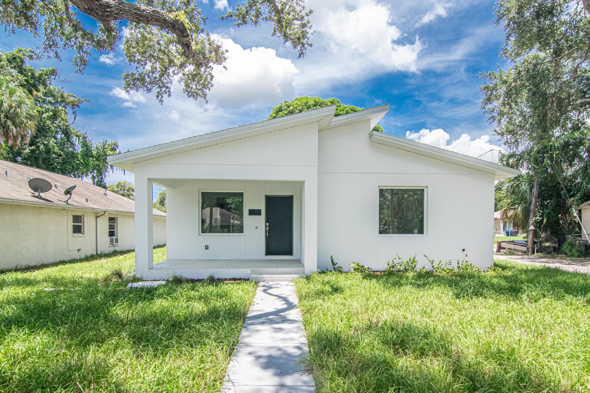 New Construction — Front Elevation